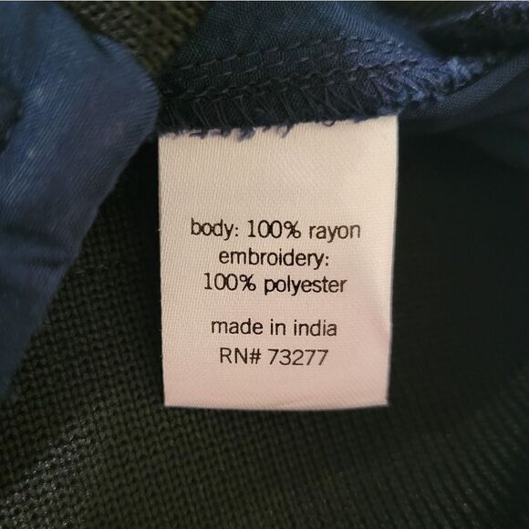 Women's Sonoma Goods For Life® Blue Embroidered Bomber Jacket - Picture 12 of 14